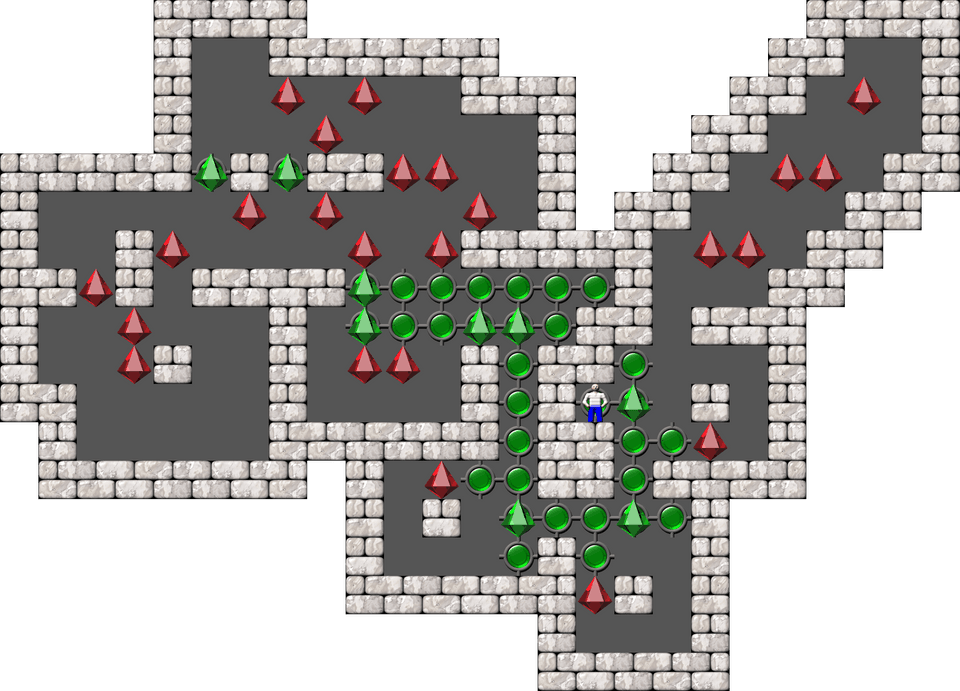 Sokoban David W. Skinner Arranged level 130